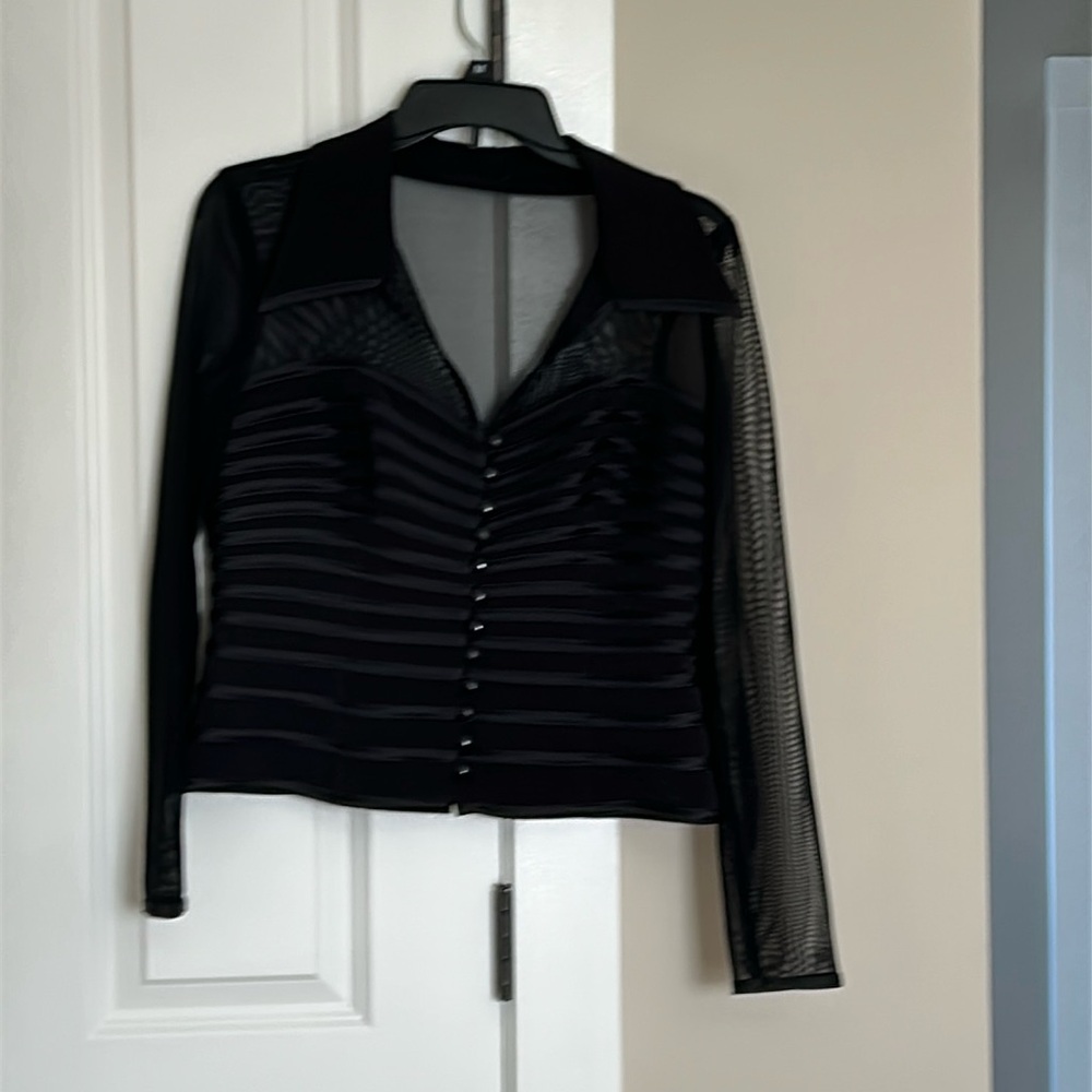 Stunning Black Dress Top